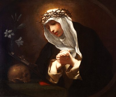 St Catherine of Siena by Baldassare Franceschini